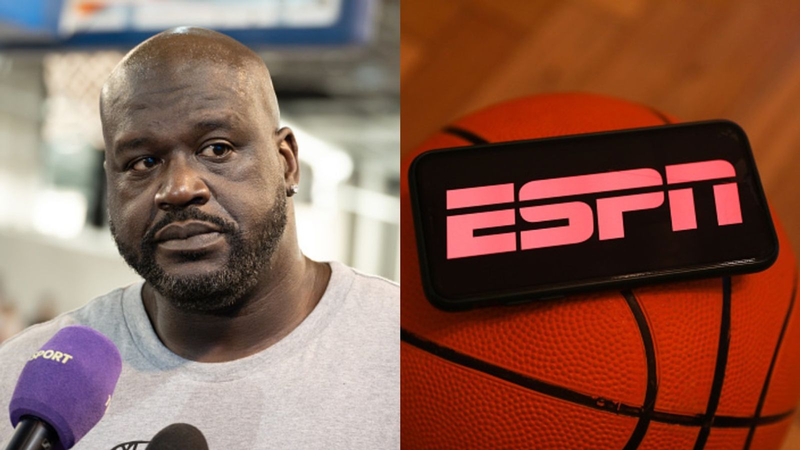 NBA Hall of Fame Shaquille O'Neal brutally diss ESPN for their sports shows says, 'You never did anything, You ain't got no awards' Shaquille O' Neal in the frame