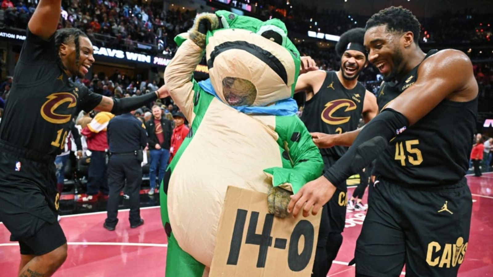 Who is Cavs frog ? Here's viral dance explained following Cleveland's 15-0 winning spree Cavaliers and Cavs Frog in the frame