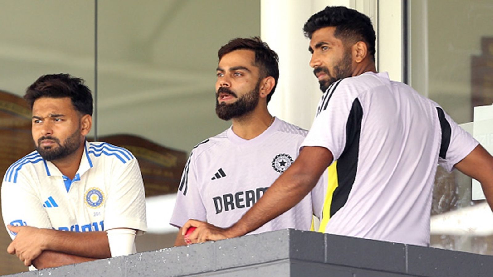 IND vs AUS: Jasprit Bumrah reveals major part of conversations in the group ahead of leading India in Perth Test Indian players Virat Kohli (C), Rishabah Pant (L) and Jasprit Bumrah watch the internal practice match between India and India A cricket teams at the WACA in Perth on November 15, 2024.