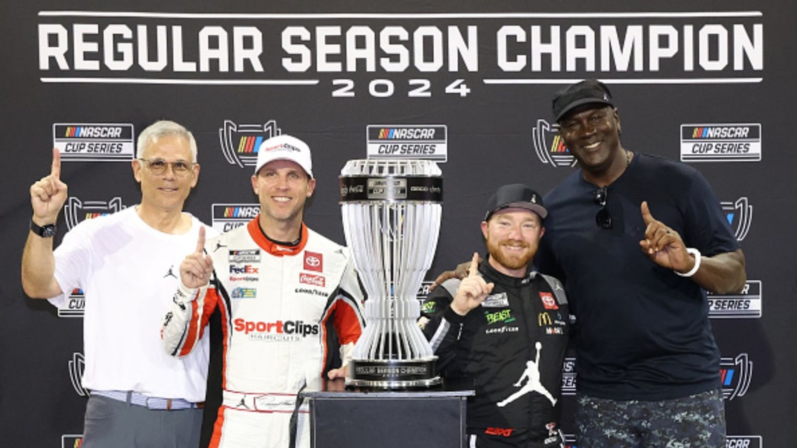 Michael Jordan's 23XI confirms third NASCAR Cup Series entry in 2025 with this driver, know details Tyler Reddick, Michael Jordan, Denny Hamlin in the frame