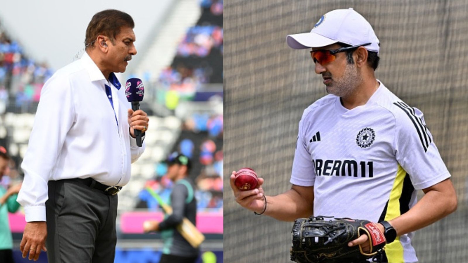Ravi Shastri's key advice for head coach Gautam Gambhir ahead of Border-Gavaskar Trophy opener, says 'Don't get into a position...' Ravi Shastri (left) and Gautam Gambhir in this frame