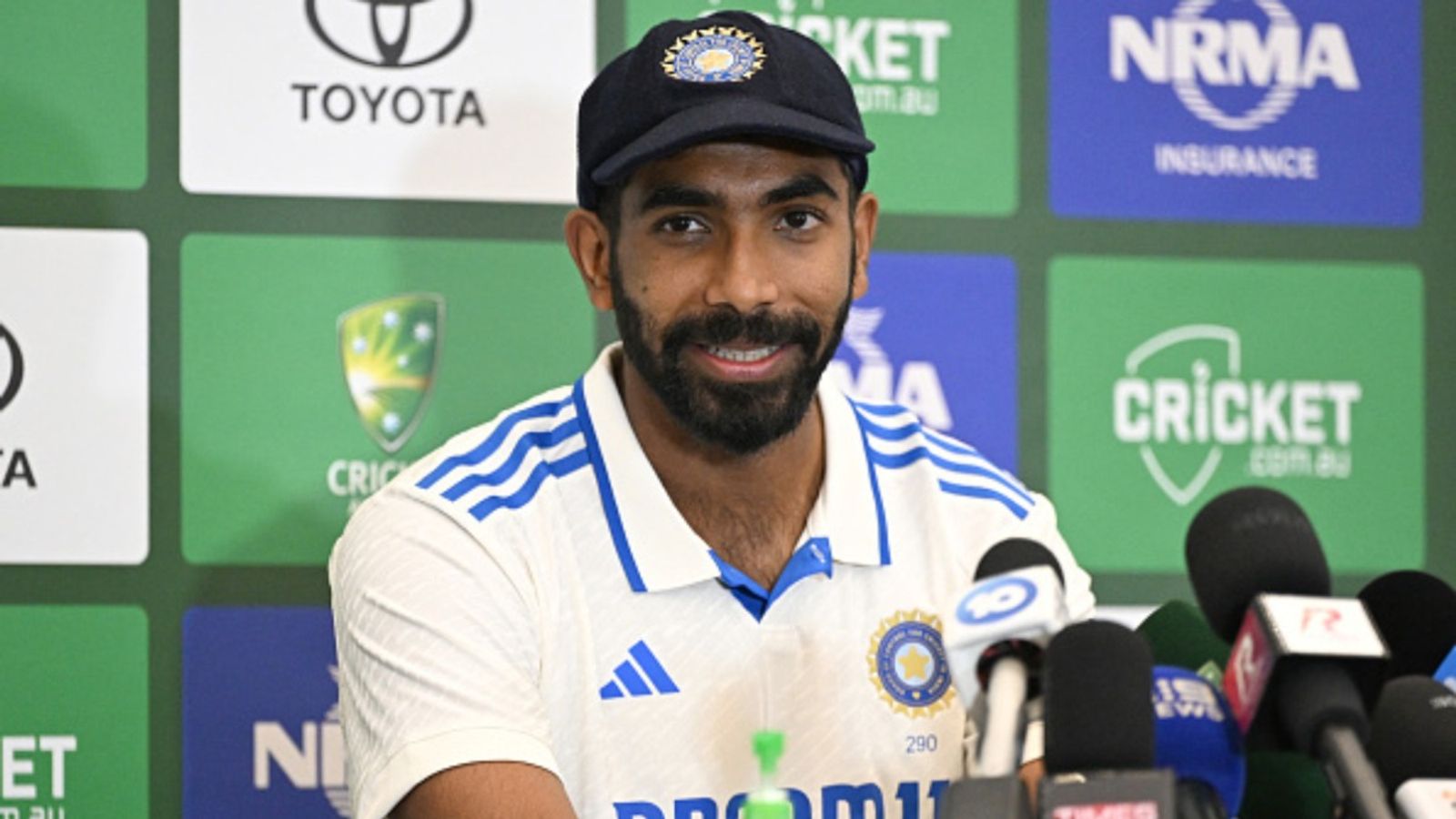 'We are not carrying any baggage..': Jasprit Bumrah's sets record straight on coming into Border-Gavaskar Trophy after 0-3 whitewash against New Zealand Jasprit Bumrah in frame
