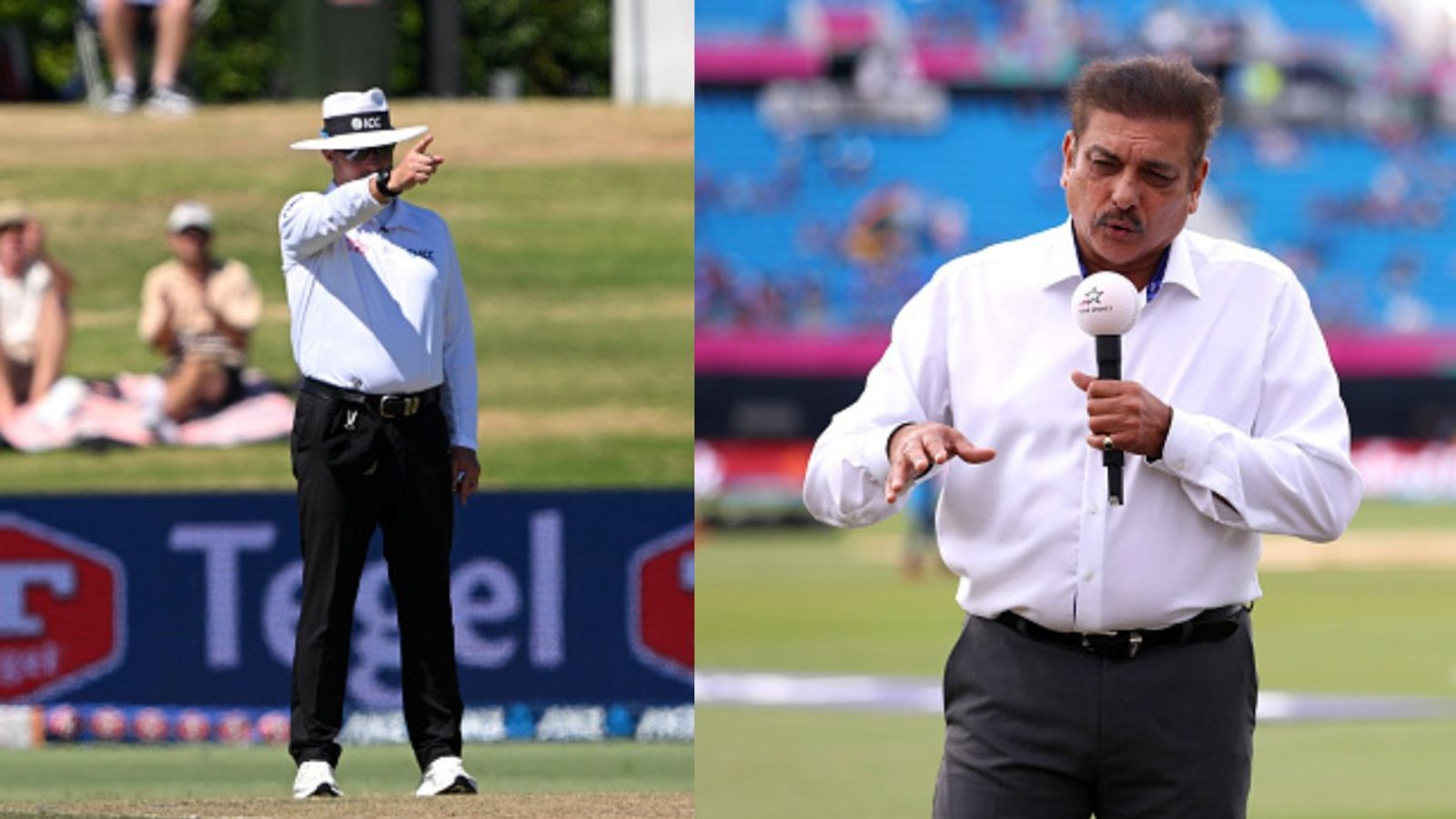 India's out-of-favour batter to do commentary in Perth Test as commentators and umpires for Border-Gavaskar Trophy opener announced From Left: Veteran cricket umpire Richard Kettleborough and famous commentator Ravi Shastri