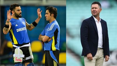 'He'll hear some worse things...': Ricky Ponting launches another attack on Gautam Gambhir over 'Virat Kohli debate' ahead of Border-Gavaskar Trophy India's Virat Kohli, Gautam Gambhir and Australia's Ricky Ponting