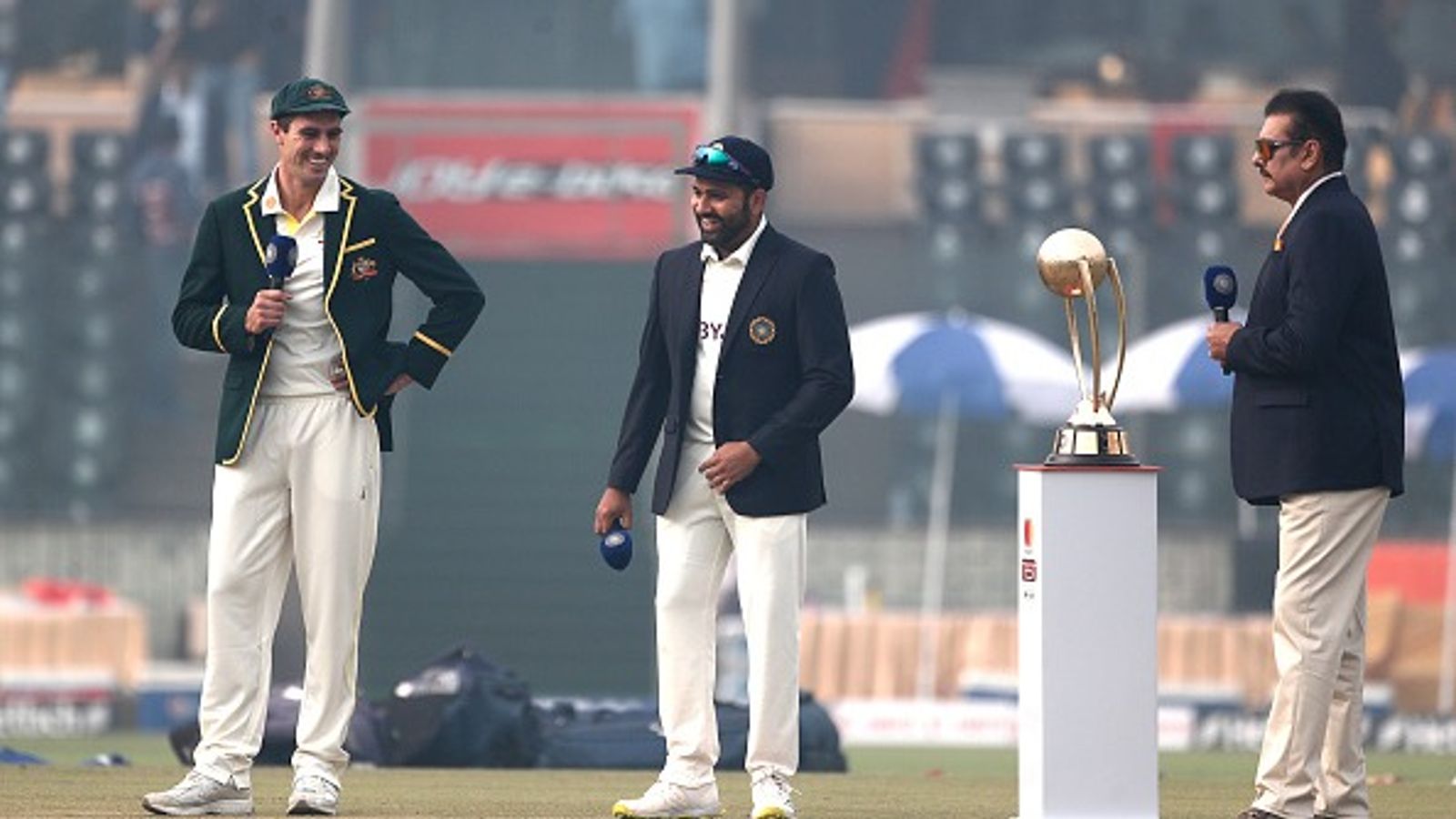 Michael Vaughan shuts down 'Ashes vs Border-Gavaskar Trophy' debate with stunning claim, says 'Nothing comes close to...' India skipper Rohit Sharma and Australia captain Pat Cummins (left) in this frame