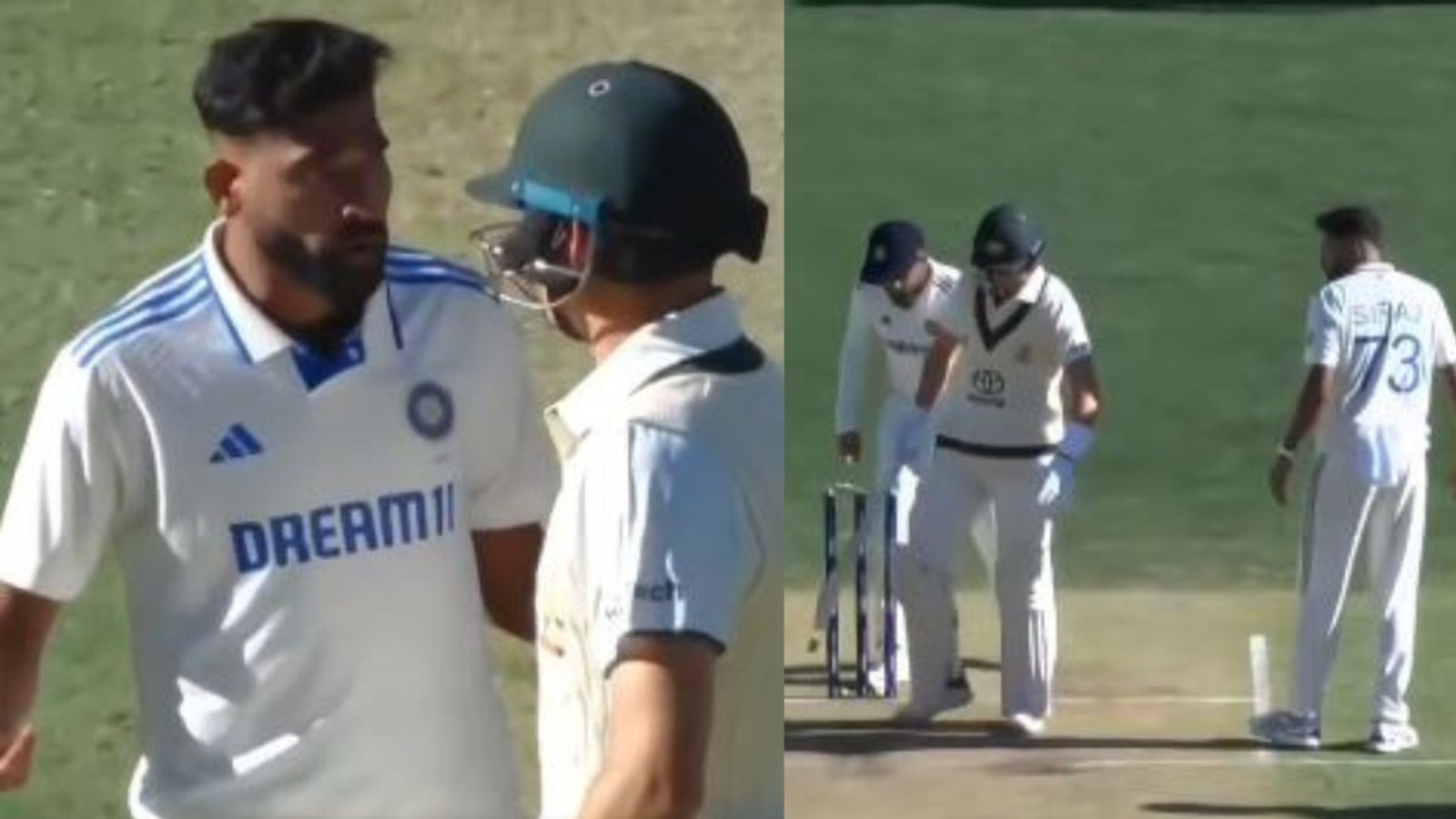 WATCH: Mohammed Siraj, Marnus Labuschagne involve in heated exchange as Virat Kohli joins party in his own style during Day 1 of Perth Test WATCH: Mohammed Siraj, Marnus Labuschagne involve in heated exchange as Virat Kohli joins party in his own style during Day 1 of Perth Test