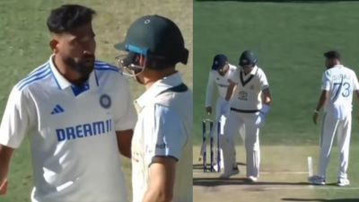 WATCH: Mohammed Siraj, Marnus Labuschagne involve in heated exchange as Virat Kohli joins party in his own style during Day 1 of Perth Test India's Mohammed Siraj and Australia's Marnus Labuschagne were locked in heated exchange during Perth Test