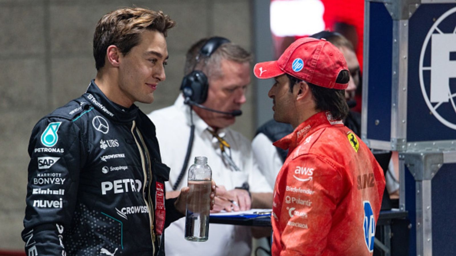 F1 starting grid: What is the grid order for Las Vegas GP 2024 and who took the pole ? George Russel and Carlos Sains jr in the frame