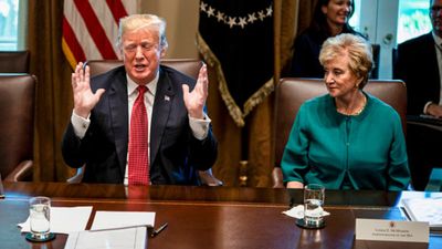 Donald Trump's elected education chief Linda McMahon accused of child sex abuse at WWE in a lawsuit Donald Trump and Linda McMahon in the frame