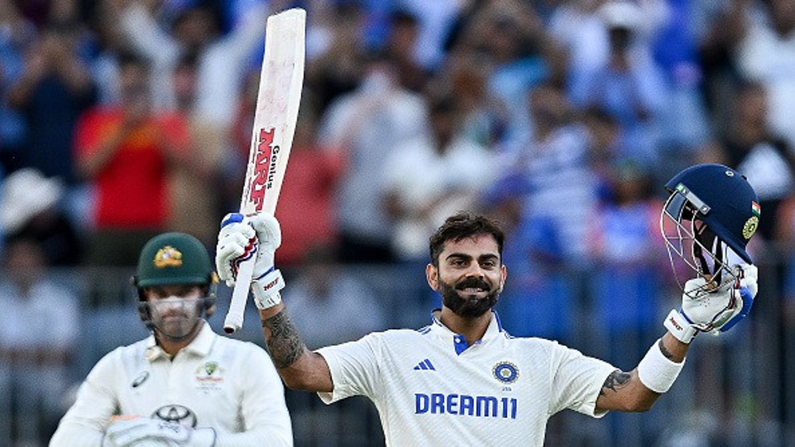 'I am not a guy who...': Virat Kohli's strong worded reply to critics after cracking 30th Test hundred in series opener against Australia in Perth India's superstar batter Virat Kohli in this frame