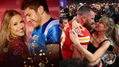 Lifetime's new movie based on love story of NFL star Travis Kelce and Global Superstar Taylor Swift premiered , know how to watch Movie poster inspired by Travis Kelce and Taylor Swift