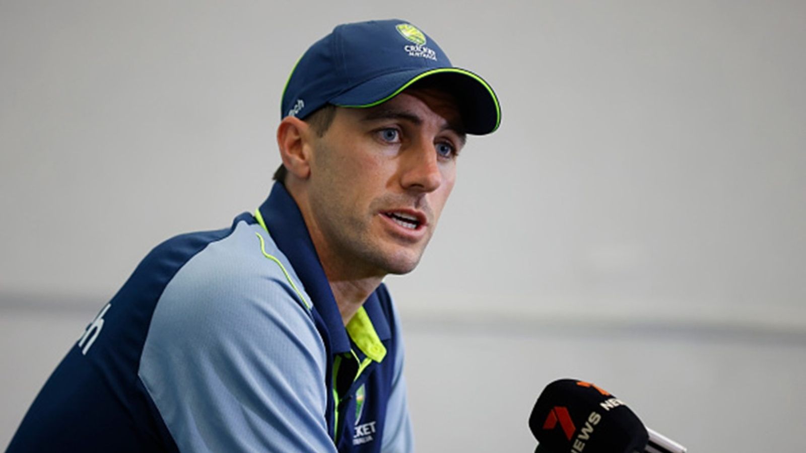 'It's no secret how hard the batters...': Pat Cummins comes in defense of pink-ball Test cricket's highest run-scorer after poor Perth performance Pat Cummins of Australia talks to the media at the end of the 1st Test at Perth Stadium on November 25, 2024 in Perth.