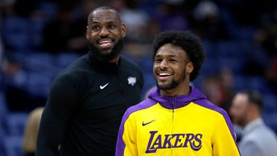 Olympic Gold medalist and NBA Hall of Famer calls out Lakers for mistreatment of LeBron James son Bronny James says, 'It' stupid, not fair on him'  LeBron and Bronny James in the frame