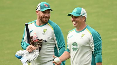 Australia's assistant batting coach does burnout with e-bike in dressing room, named culprit for damaging carpet  Aaron Finch, Brad Hodge