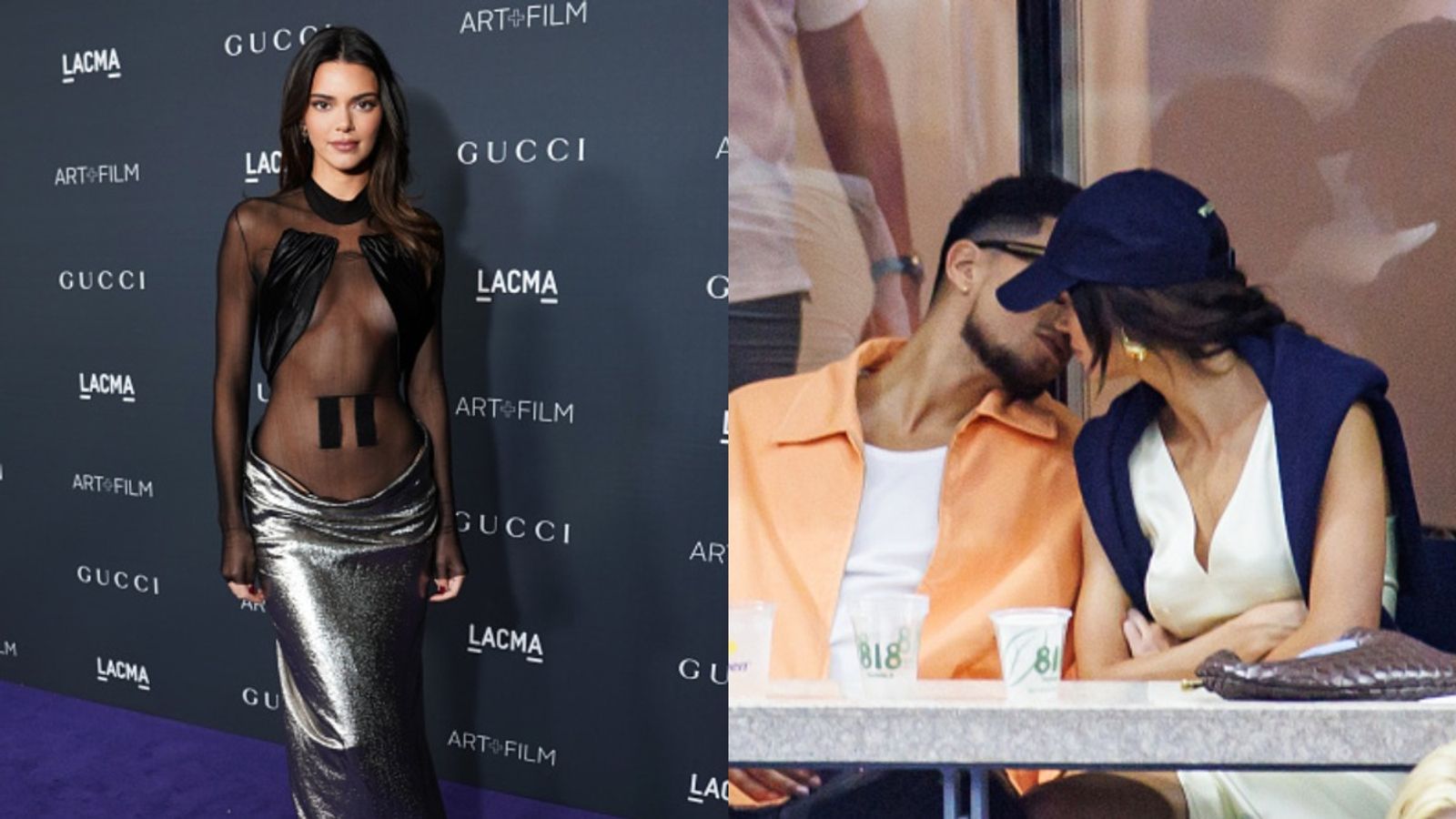 Lucky Charm: Kendall Jenner turns up at NBA Game with mother Caitlyn to support her boyfriend Devin Booker despite them being on a break Kendal Jenner and Devin Brooker in the frame