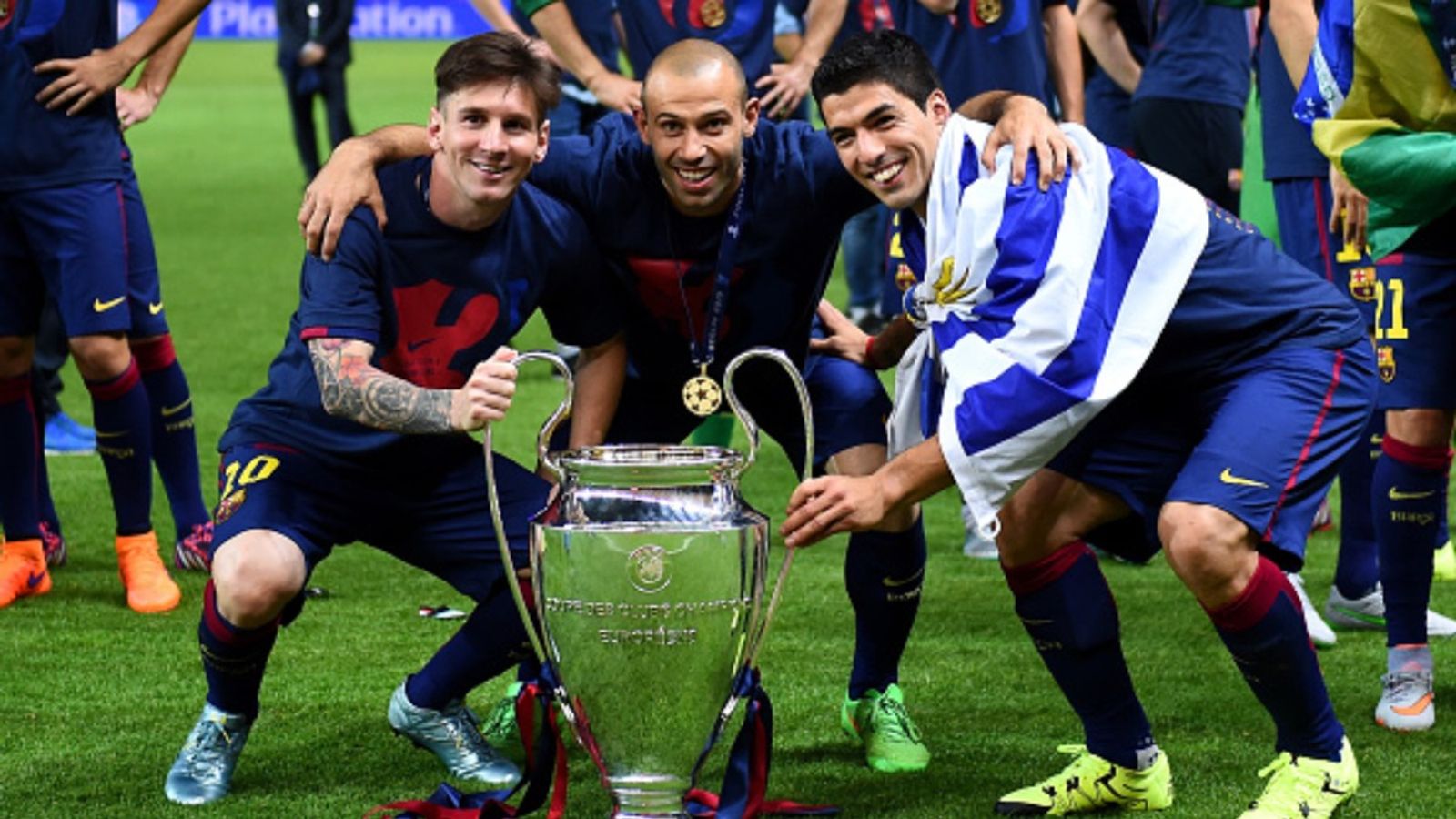 Lionel Messi to reunite with former Barcelona teammate as Inter Miami appoints new coach Lionel Messi, Luis Suarez and Javier Mascherano in the frame