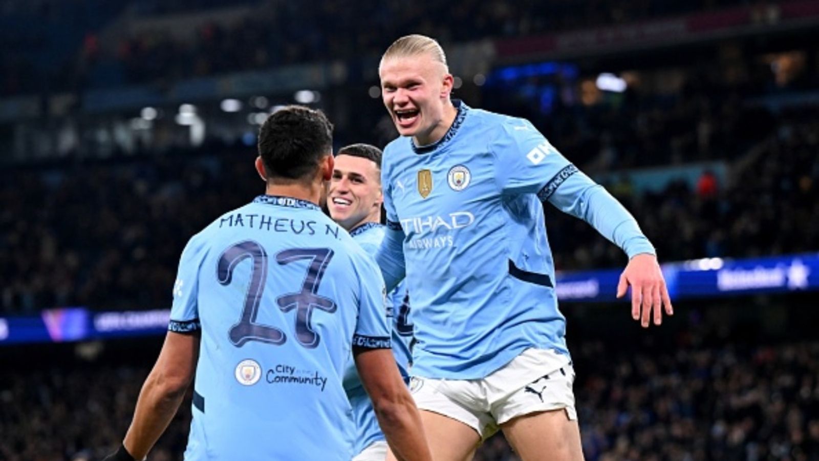 Denied Ballon d'Or 2023 Man City's Erling Haaland scripts history as he breaks Lionel Messi and Ruud van Nistelrooy's UEFA Champion League record with this feat Erling Haaland in the frame
