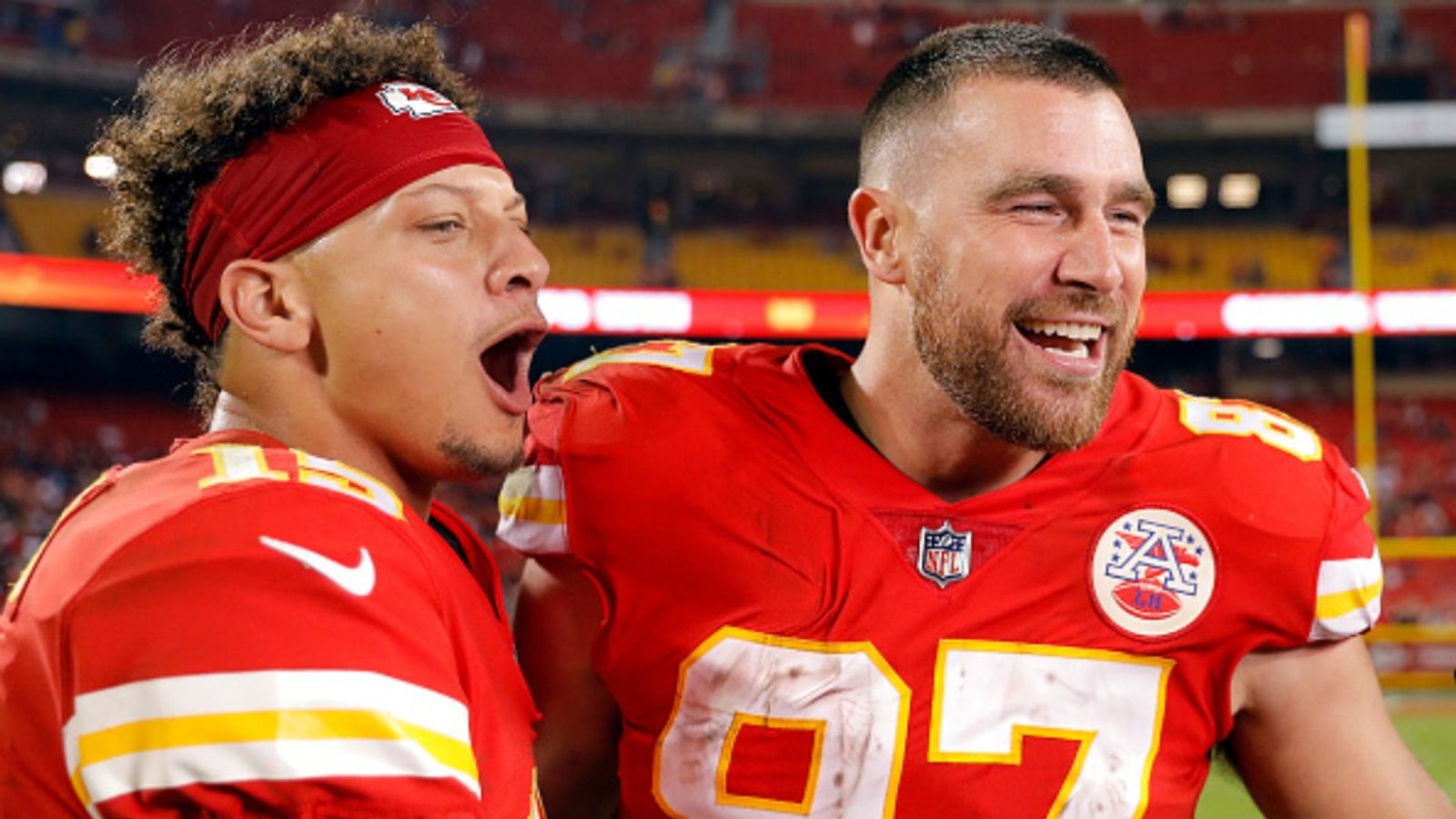 Chiefs star duo of Travis Kelce and Patrick Mahomes witness 382% jump in their F1 investment, hold stakes worth $360 million in 2024 Travis Kelce and Patrick Mahomes in the frame