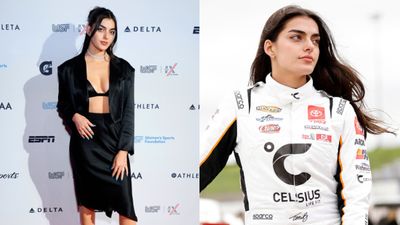 Model Toni Breidinger who has larget social media fanbase in NASCAR all set to debut for this team in 2025 season Toni Breidinger in the frame