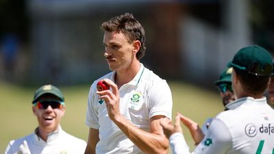 SA vs SL 1st Test: Marco Jansen produces a career-best 7/13 as Sri Lanka records their lowest-ever Test score of 42 in a stunning 13.5-over collapse Marco Jansen celebrating