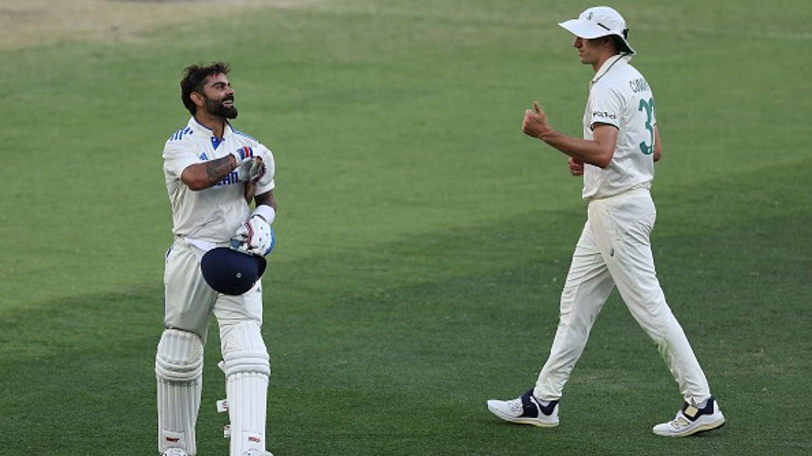 'We don't want this guy...': Allan Border rips apart Pat Cummins for letting Virat Kohli score century in Perth Test 'We don't want this guy...': Allan Border rips apart Pat Cummins for letting Virat Kohli score century in Perth Test