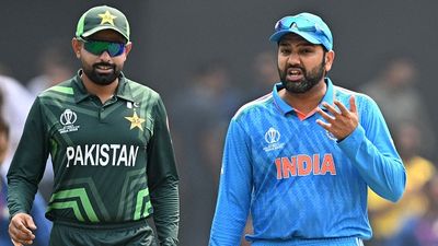 PCB given ultimatum for stance on Champions Trophy 2025's hybrid model; ICC board meeting to come up with these 2 possible outcomes India's captain Rohit Sharma (R) talks with former Pakistan's skipper Babar Azam