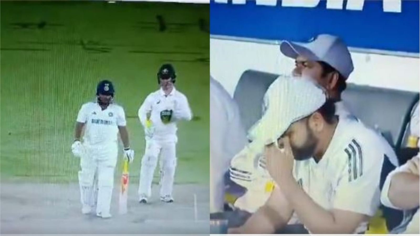 WATCH: Rohit Sharma facepalms in frustration after Sarfaraz Khan's strange dismissal during India's practice match vs Prime Minister's XI, video goes viral WATCH: Rohit Sharma facepalms in frustration after Sarfaraz Khan's strange dismissal during India's practice match vs Prime Minister's XI, video goes viral