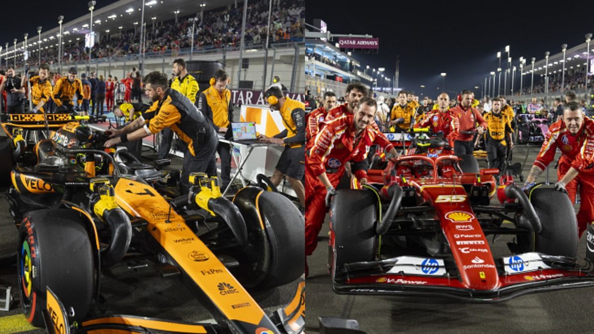 Ferrari vs McLaren in Abu Dhabi