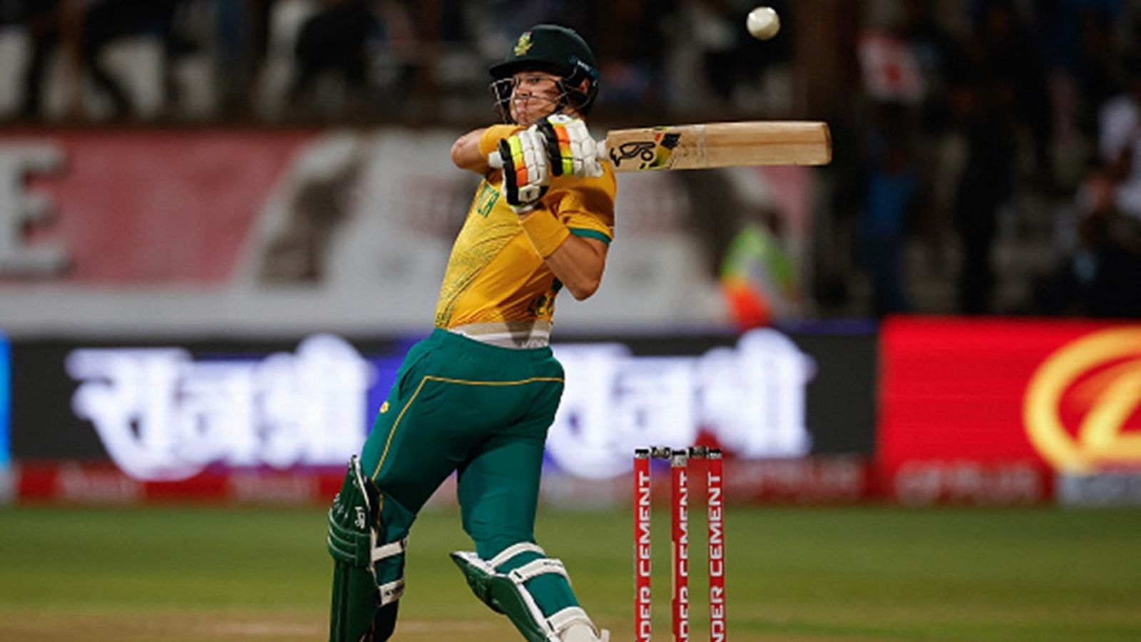 Gujarat Titans' Rs 2.4 crore overseas recuit suffers injury, to miss start of this T20 League South Africa's Gerald Coetzee plays a shot during the first T20I against India at Kingsmead Stadium in Durban on November 8, 2024.