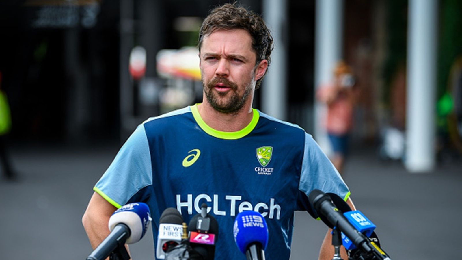 'Our heads aren't in the clouds...': Travis Head responds to rumours of rift in Australian dressing room ahead of Adelaide Test Travis Head of Australia speaks to media during his press conference before an Australian Test Squad nets session at Adelaide Oval on December 02, 2024.