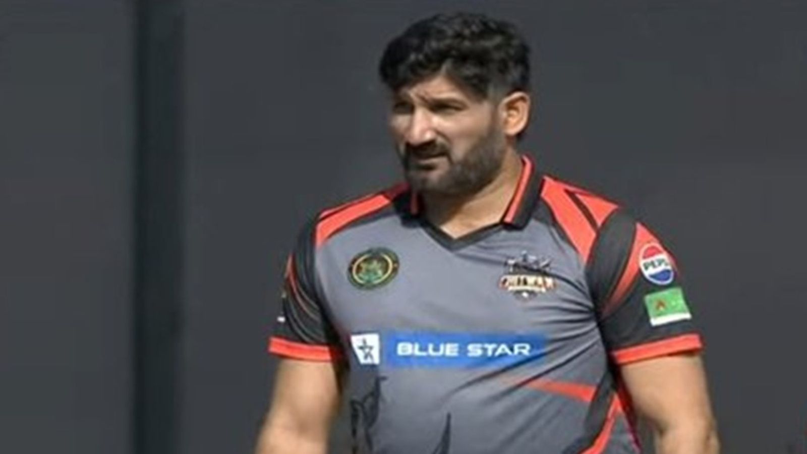 IPL 2008's Purple Cap winner dazzles on Nepal Premier League debut with 5 for 21, strikes first ball; watch video Sohail Tanvir during his Nepal Premier League debut.