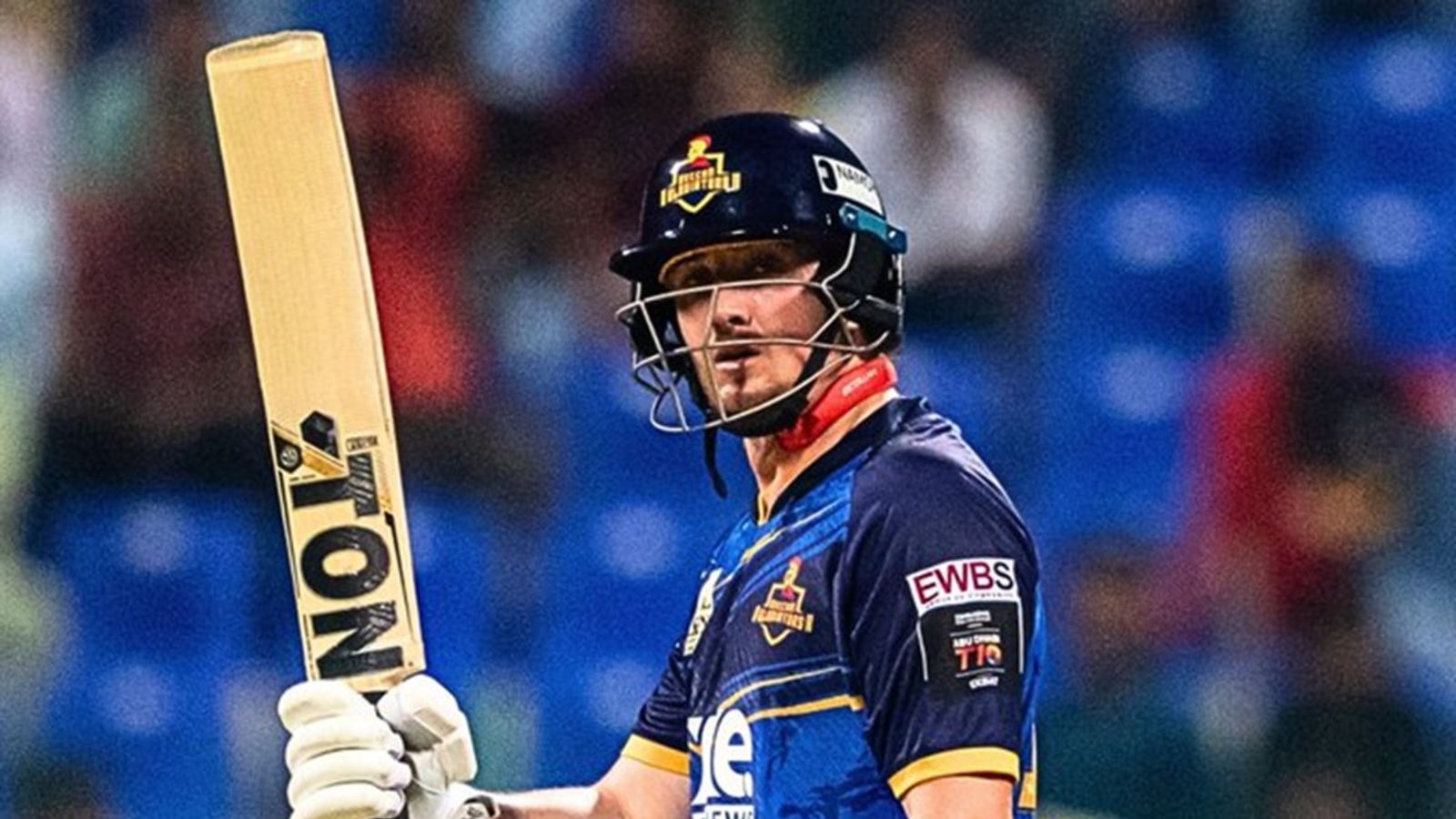 Released by Rajasthan Royals, England opener smashes 21-ball 56 to lead Nicholas Pooran's Deccan Gladiators to third Abu Dhabi T10 League title Tom Kohler-Cadmore celebrates his fifty in Abu Dhabi T10 League 2024 final.