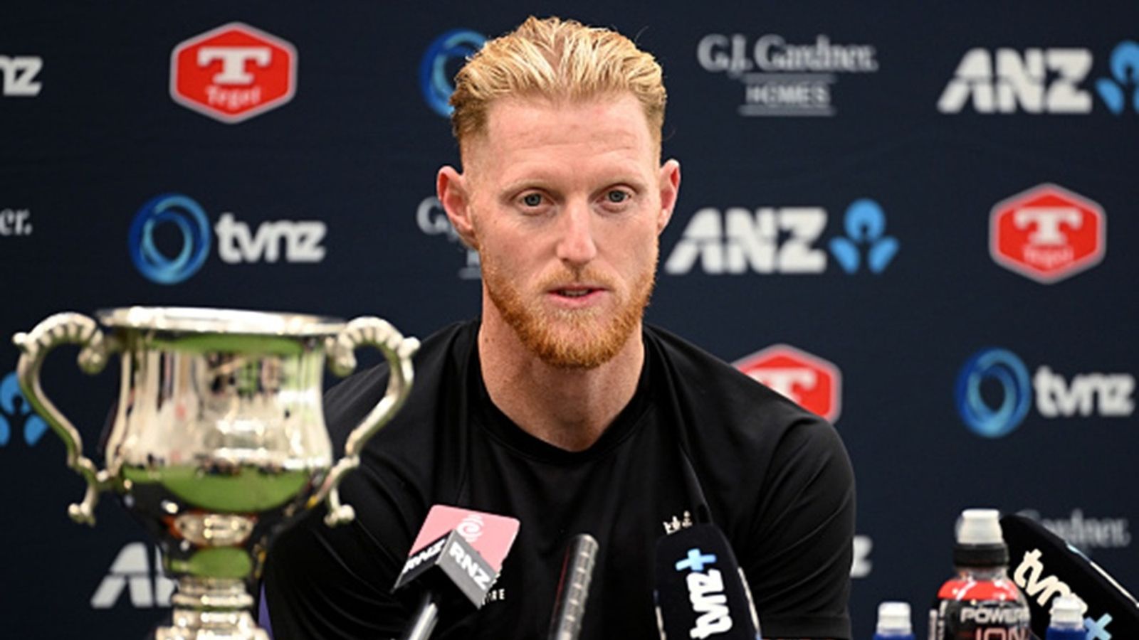 'Finished the game with 10 hours of play still left': Ben Stokes lashes out at ICC over WTC points deduction Ben Stokes speaks with media during an England training session at Hagley Oval on November 27, 2024 in Christchurch.