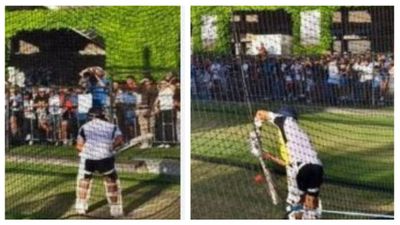 Team India objects to open nets ahead of Adelaide Test after a group of fans tried to heckle them with slogans and chants at practice session Indian players were heckled by fans during their open nets ahead of Adelaide Test
