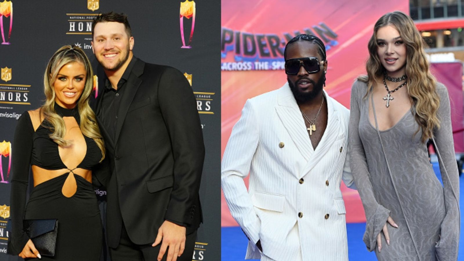 Is Spider Verse Fame in love with Hailee Steinfield? clarifies cryptic remarks regarding her engagement with Josh Allen says, 'I'm sorry...' Britany Williams, Josh Allen, Shameik Moore, Hailee Steinfield in the frame