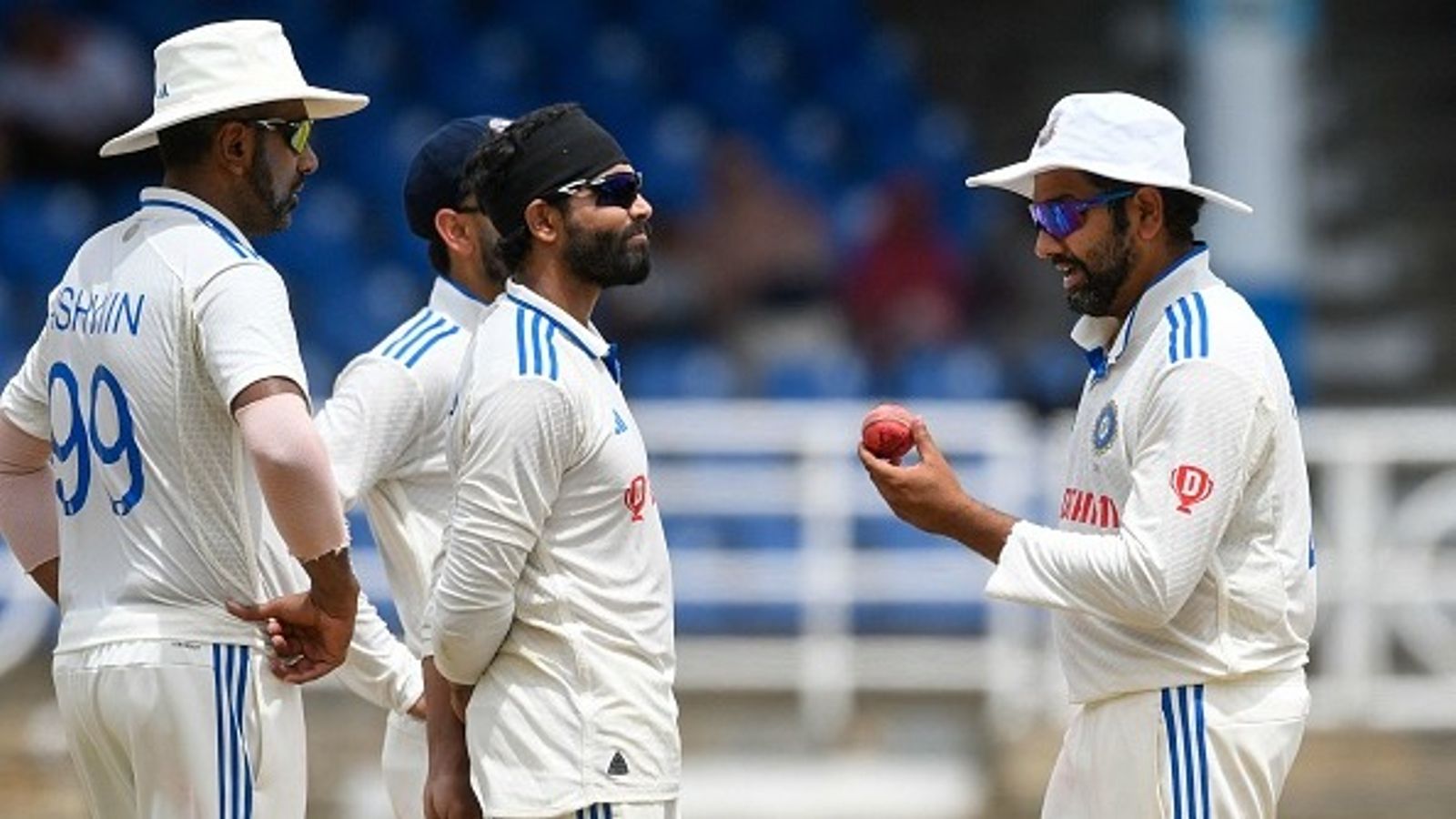 Rohit Sharma breaks silence on R Ashwin-Ravindra Jadeja's chances of featuring in 2nd Test vs Australia, says 'I still see them playing...' India's Rohit Sharma (R), Ravindra Jadeja (2L) and Ravichandran Ashwin (L) in frame