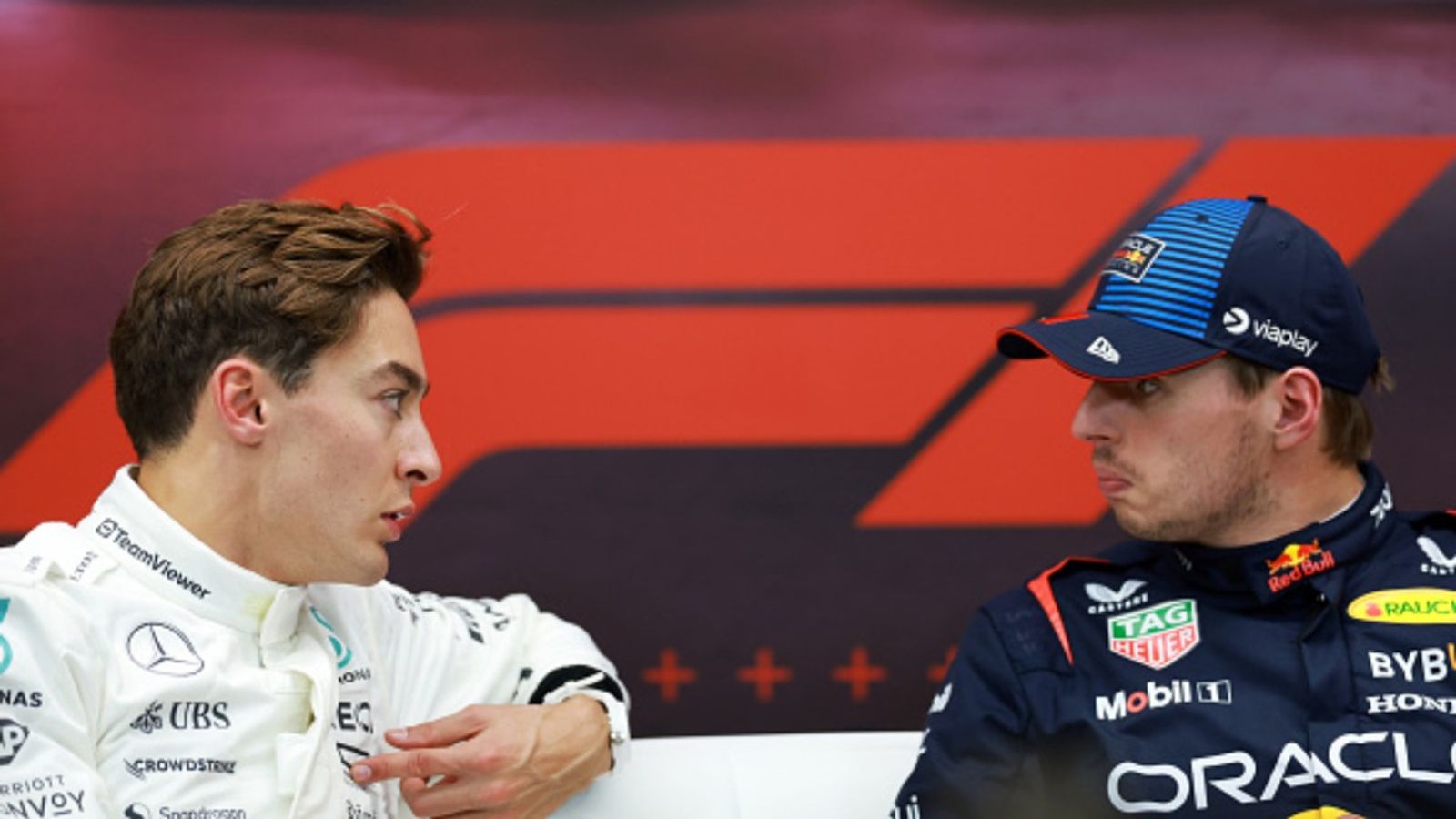 Verstappen vs Russell Row: George Russell's strong retort to Max Verstappen ahead of Abu Dhabi Grand Prix 2024 says, 'Someone needs to stand up to a bully like this' George Russell and Max Verstappen in the frame