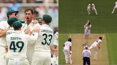 IND vs AUS: Mitchell Starc wreaks havoc with the first ball of Adelaide Test, dismisses Yashasvi Jaiswal on golden duck Australian team celebrating as Mitchell Starc dismisses Yashasvi Jaiswal on the first ball