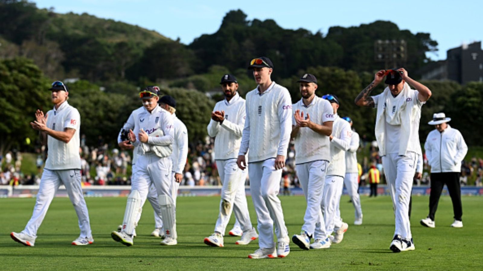 NZ vs ENG 2nd Test: England tighten grip over New Zealand on Day 1, restrict hosts on 86/5 at stumps after Harry Brook's ton help them post 280 NZ vs ENG 2nd Test: England tighten grip over New Zealand on Day 1, restrict hosts on 86/5 at stumps after Harry Brook's ton help them post 280