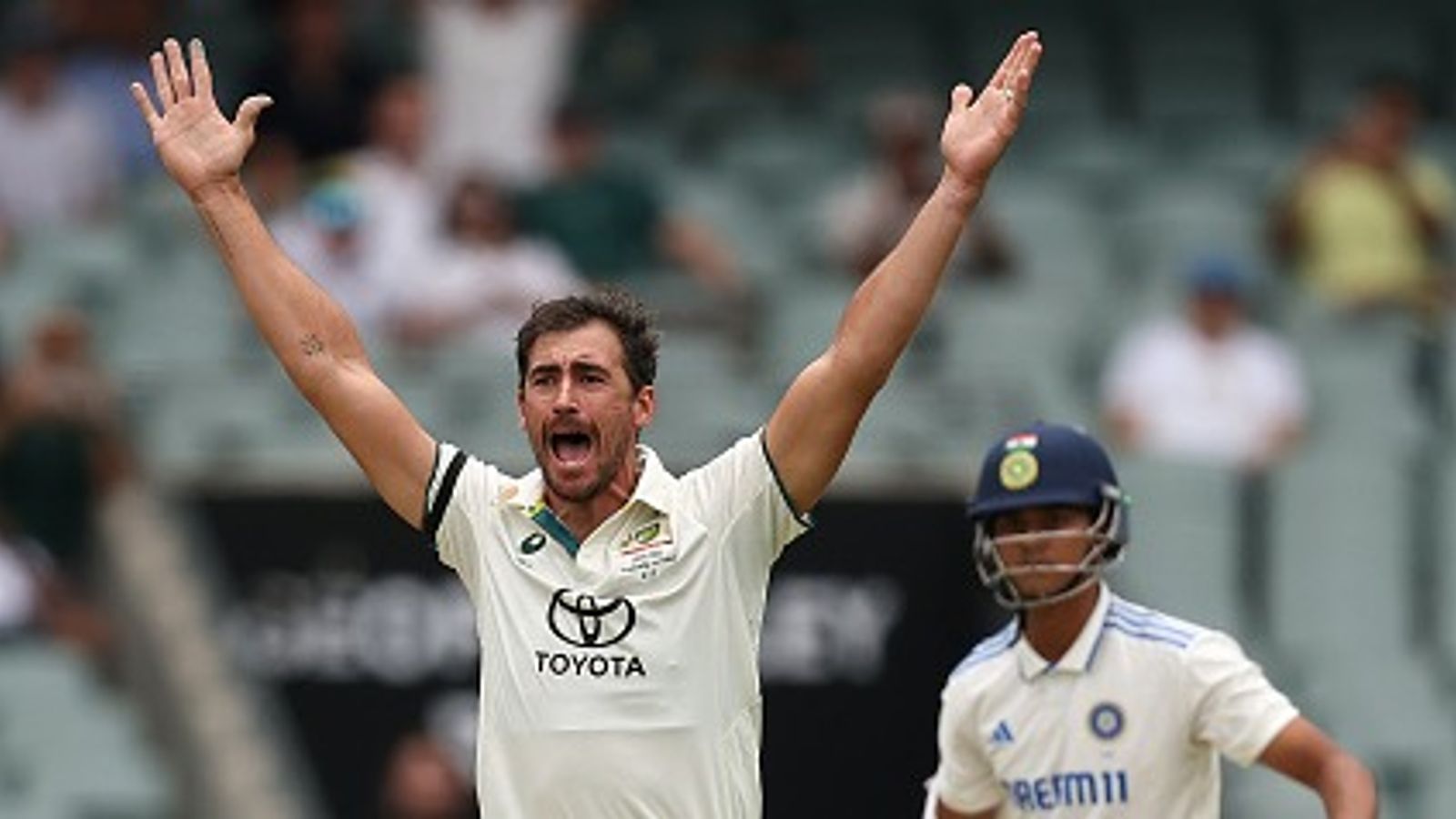 'Not that much to be honest...': Mitchell Starc reacts to dismissing Yashasvi Jaiswal on golden duck in Adelaide Test Mitchell Starc for Yashasvi Jaiswal wicket