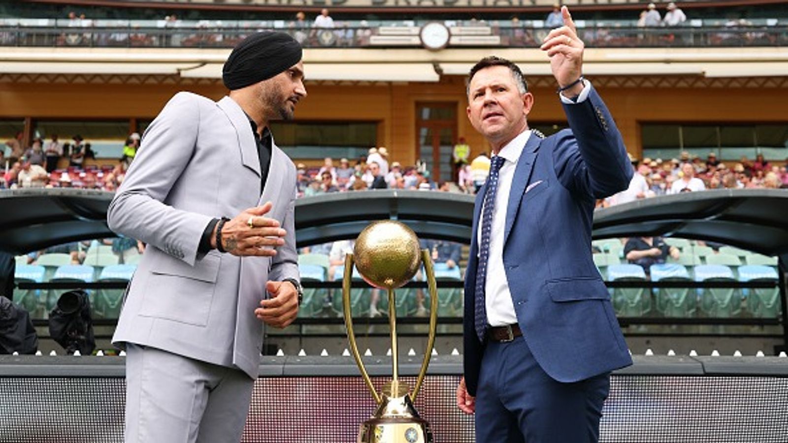 'Puraane cheezon ke upar to baat hui nahi': Harbhajan Singh discloses intriguing chat with Ricky Ponting during IND vs AUS Adelaide Test 'Puraane cheezon ke upar to baat hui nahi': Harbhajan Singh discloses intriguing chat with Ricky Ponting during IND vs AUS Adelaide Test
