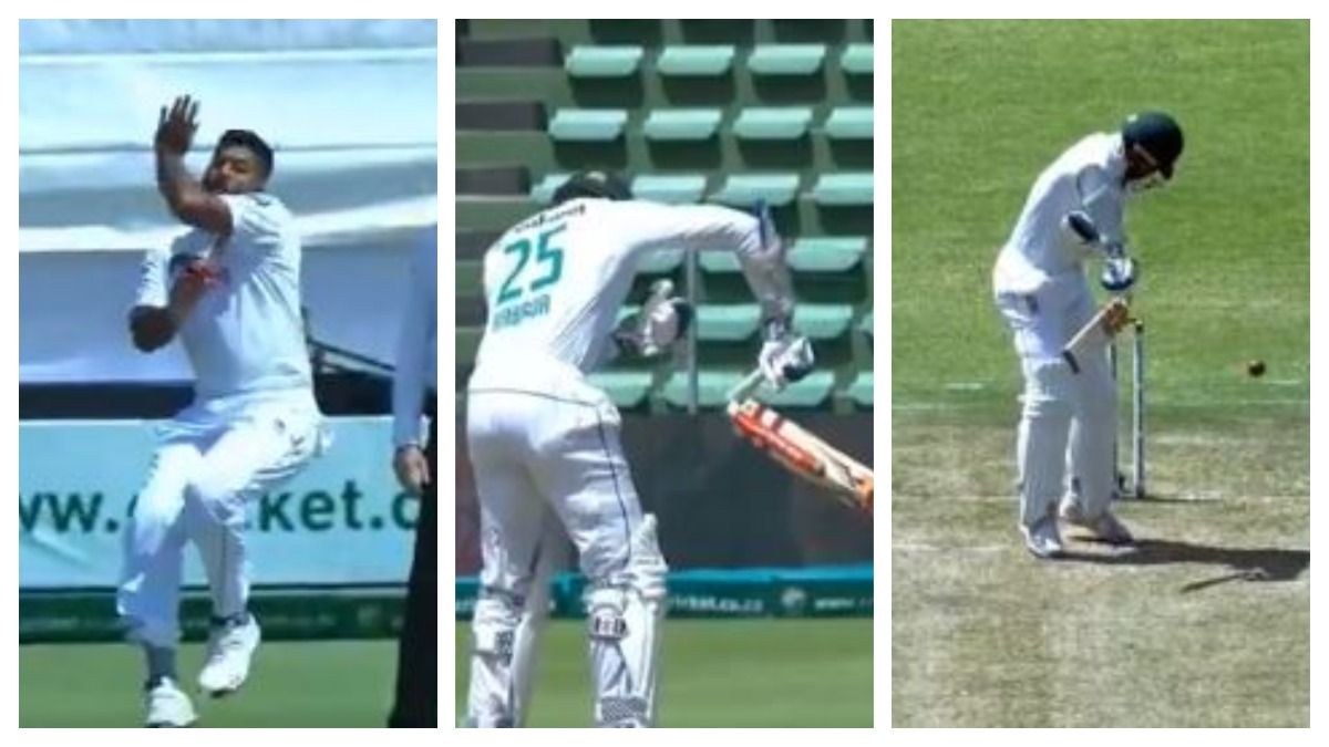 Watch: Lahiru Kumara shatters Kagiso Rabada's bat with a lethal delivery during SA vs SL 2nd Test, video goes viral Lahiru Kumara broke Kagiso Rabada's bat during SA vs SL 2nd Test