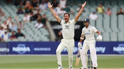 'We’ll have to work on him in the second innings': Mitchell Starc's straightforward reaction to Yashasvi Jaiswal's first ball duck amidst social media buzz Mitchell Starc, Yashasvi Jaiswal