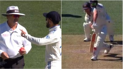'KL's was the same in 1st Test, 2 spikes': Virat Kohli reminds on-field umpire about Rahul's Perth dismissal as Mitchell Marsh survives DRS call Virat Kohli, Mitchell Marsh