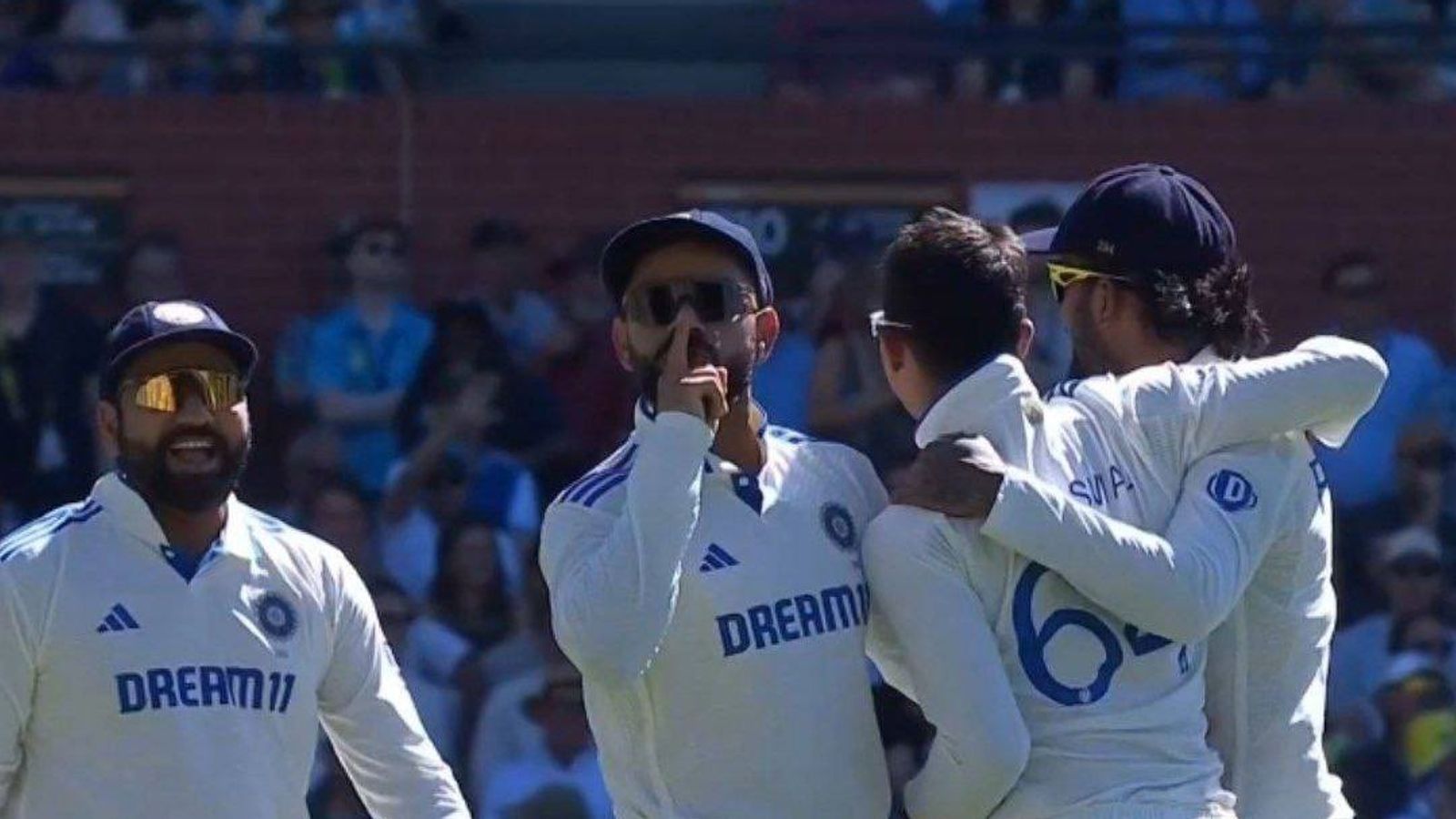 'This is the Virat Kohli we love': Netizens react as ex-India captain gives aggressive send-off to Marnus Labuschagne, watch VIDEO Virat Kohli with India squad