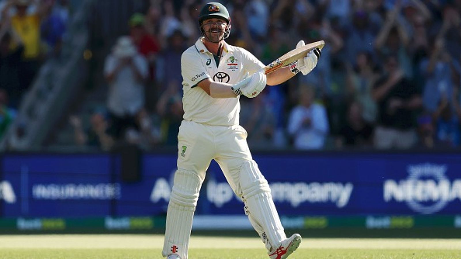 IND vs AUS 2nd Test: Travis Head dedicates his 8th Test century to his newborn baby Harrison, watch video Travis Head