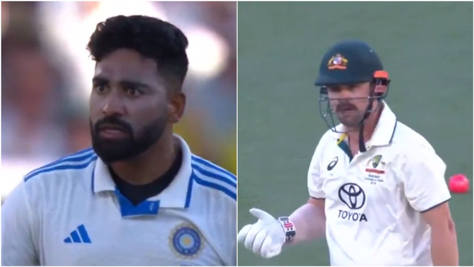 Travis Head gets furious as Mohammed Siraj gives him fiery send-off after dismissing him with a yorker; watch video Mohammed Siraj gives Travis Head a fiery send-off after taking his wicket.