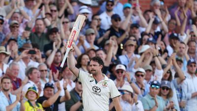 IND vs AUS: Travis Head's century put Australia in driver's seat, helps Australia put 157-run lead against India in Adelaide Travis Head in frame
