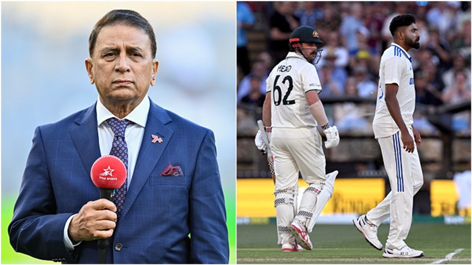 'The guy has scored 140! By giving Head a send-off, Siraj became villain for the crowd': Sunil Gavaskar slams India pacer for unnecessary aggression Former cricketer Sunil Gavaskar; Travis Head after getting dismissed by Mohammed Siraj.