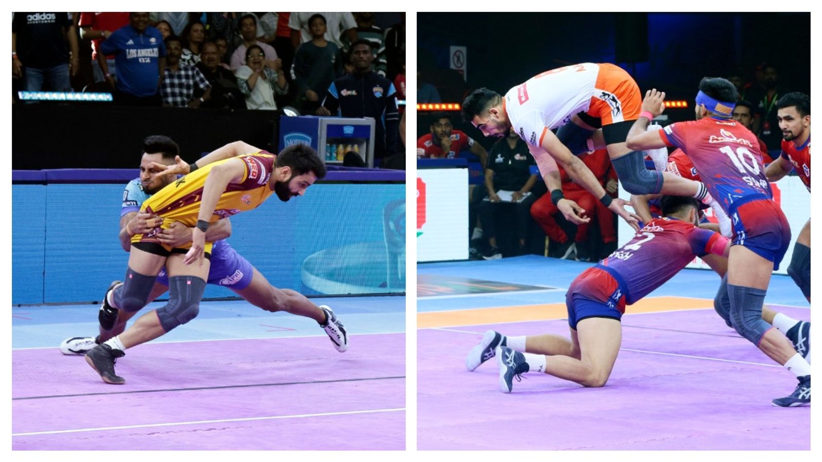 Pro Kabaddi League 2024: Gagan Gowda stars in UP Yoddhas' crucial win over Puneri Palthan; Bengal Warriorz go down to Telugu Titans Pro Kabaddi League 2024: Gagan Gowda stars in UP Yoddhas' crucial win over Puneri Palthan; Bengal Warriorz go down to Telugu Titans